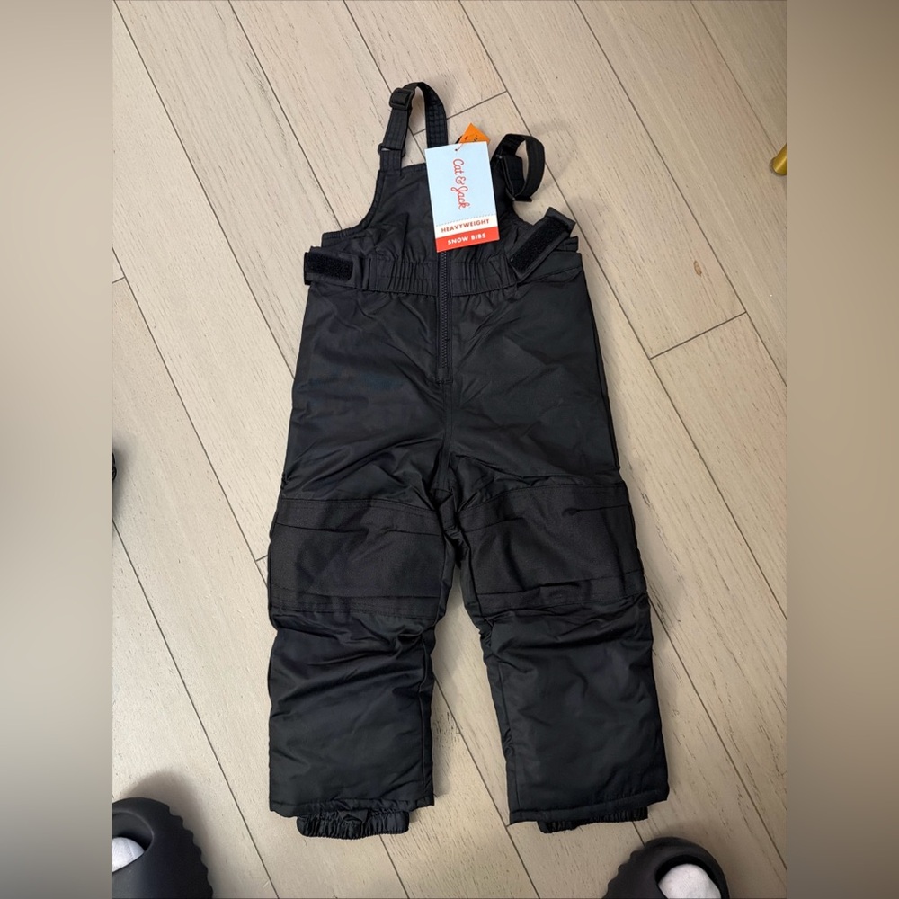 Cat & Jack Black Kids Overalls